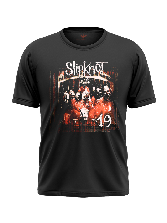 SLIPKNOT MEN'S TEE : DEBUT ALBUM 19 YEARS – stagediving