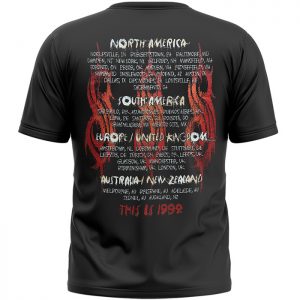 SLIPKNOT MEN’S TEE : 25TH ANNIVERSARY TOUR